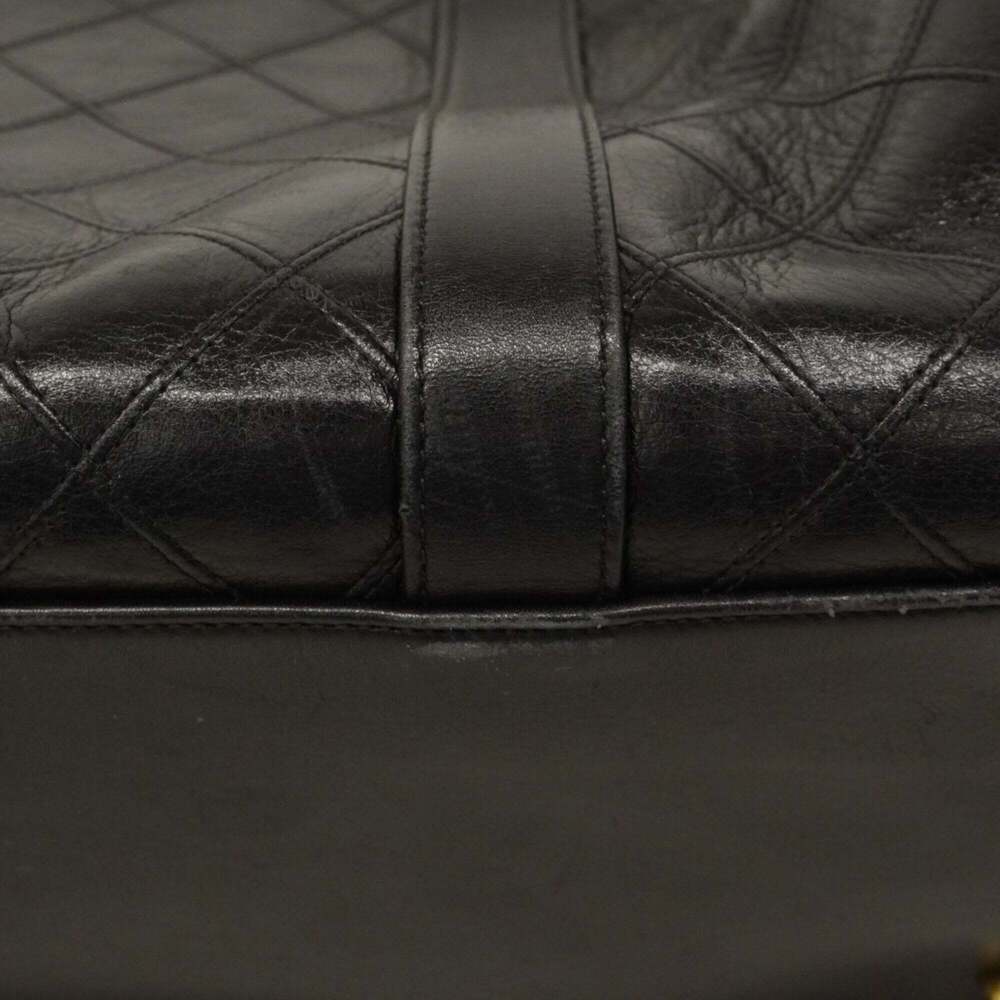 Chanel Bicolore Lambskin Handbag, Black, Women's - Picture 15 of 16